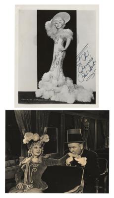 Lot #884 Mae West (2) Signed Photographs - Image 1