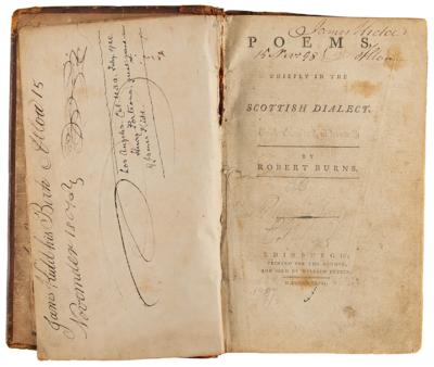 Lot #362 Robert Burns: Poems, Chiefly in the Scottish Dialect (Edinburgh Edition) - Image 2