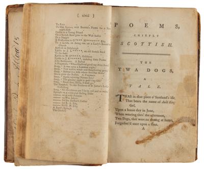 Lot #362 Robert Burns: Poems, Chiefly in the Scottish Dialect (Edinburgh Edition) - Image 3