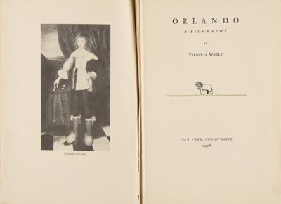 Lot #407 Virginia Woolf Signed Book: Orlando (Unsewn Ltd. Ed.) - Image 3