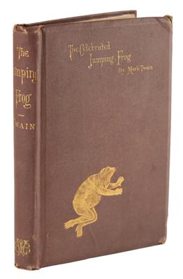 Lot #427 Samuel Clemens: The Celebrated Jumping Frog of Calaveras County by Mark Twain (Second Edition) - Image 1