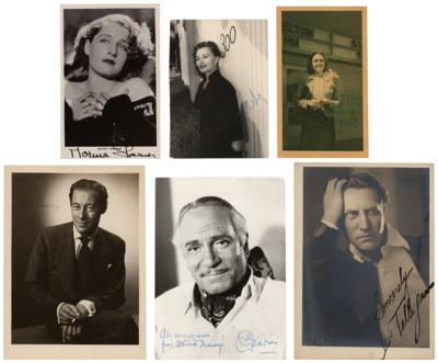 Lot #692 Actors and Actresses (9) Signed Items - Image 1