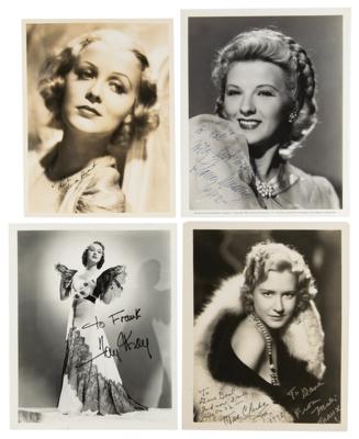 Lot #784 Horror Actresses (4) Signed Photographs - Image 1