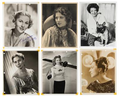 Lot #695 Actresses (10) Signed Photographs - Image 1