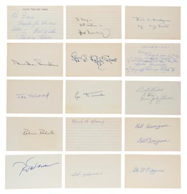 Lot #907 Baseball Greats and Hall of Famers (33) Signatures - Image 3