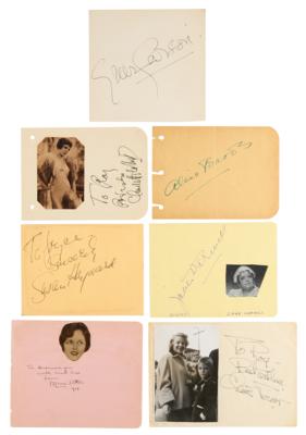 Lot #686 Academy Award-Winning Actresses (13) Signatures - Image 2