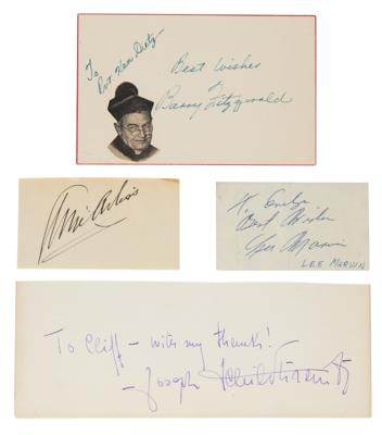 Lot #685 Academy Award-Winning Actors (17) Signatures - Image 3