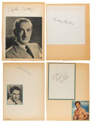 Lot #693 Actors and Actresses (13) Signatures - Image 2