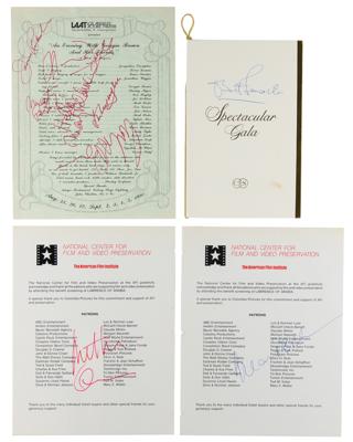 Lot #694 Actors and Actresses (4) Signed Programs - Image 1