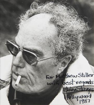 Lot #870 John Sturges (2) Signed Items - ALS and Photograph - Image 3