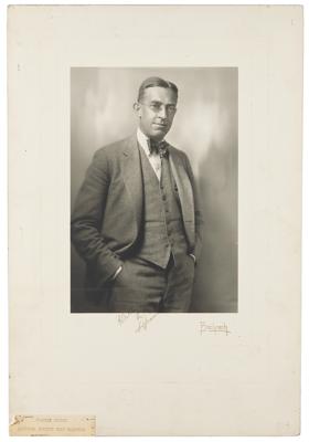 Lot #901 Francis Ouimet Signed Oversized Photograph - Image 2