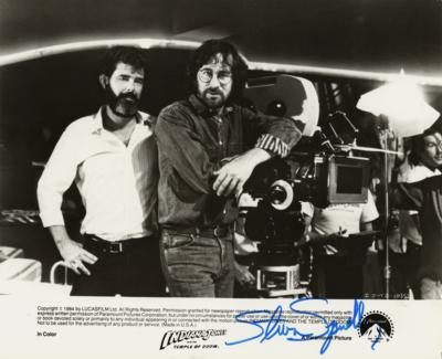 Lot #856 Steven Spielberg Signed Photograph - Image 1