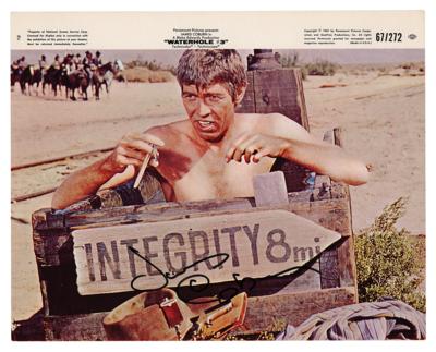 Lot #724 James Coburn Signed Photograph - Image 1