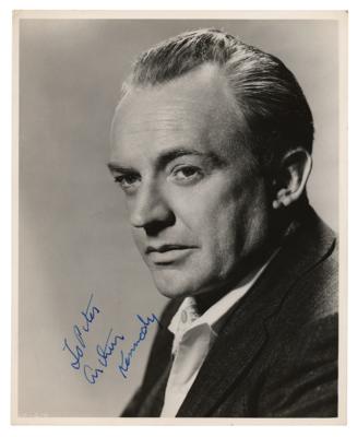 Lot #799 Arthur Kennedy Signed Photograph - Image 1