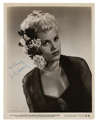Lot #780 Judy Holliday Signed Photograph