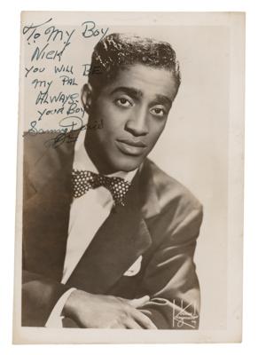 Lot #736 Sammy Davis, Jr. Signed Photograph - Image 1