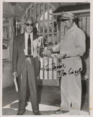 Lot #852 Don Siegel Signed Photograph - Image 1