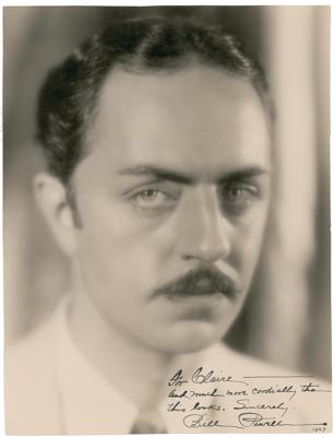 Lot #835 William Powell Signed Oversized Photograph by George Hommel - Image 1