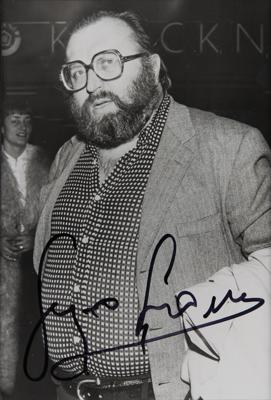 Lot #813 Sergio Leone Signed Photograph - Image 1