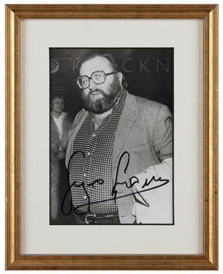 Lot #813 Sergio Leone Signed Photograph - Image 2