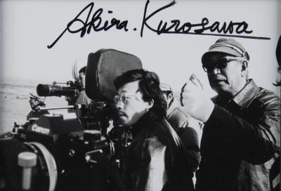 Lot #800 Akira Kurosawa Signed Photograph - Image 1