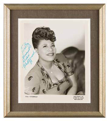 Lot #576 Ella Fitzgerald Signed Photograph - Image 2