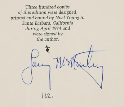 Lot #453 Larry McMurtry Signed Book - Image 2