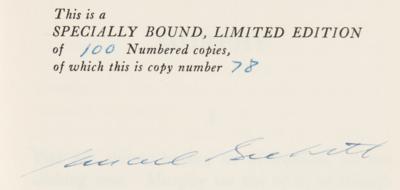 Lot #361 Samuel Beckett Signed Book - Image 2