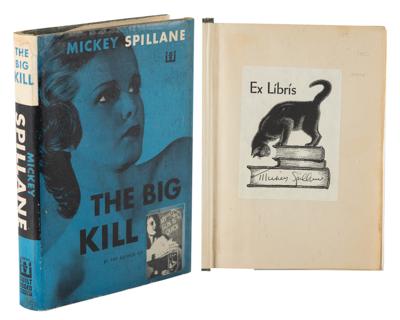 Lot #480 Mickey Spillane Signed Book - Image 1