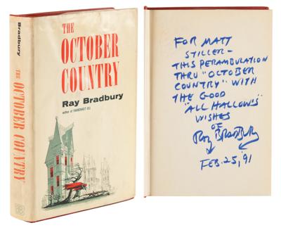 Lot #419 Ray Bradbury Signed Book - Image 1