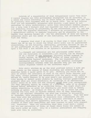 Lot #371 Philip K. Dick Typed Letter Signed on VALIS Vision - Image 3