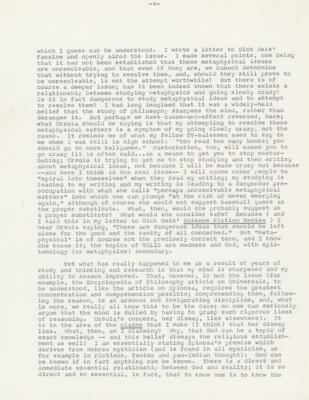 Lot #371 Philip K. Dick Typed Letter Signed on VALIS Vision - Image 5