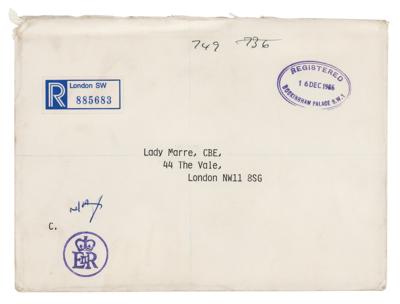 Lot #130 Princess Diana and King Charles III Signed Christmas Card - Image 3
