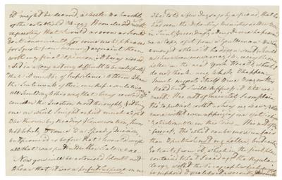 Lot #123 William Wilberforce Autograph Letter Signed on Politics and Abolition: "Plunged up to the chin in slave papers" - Image 6