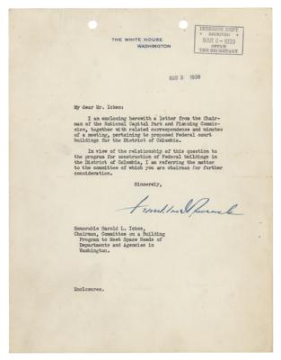 Lot #103 Franklin D. Roosevelt Typed Letter Signed