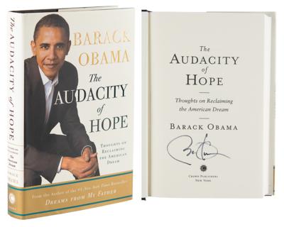 Lot #92 Barack Obama Signed Book - Image 1