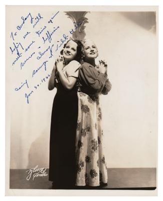 Lot #777 Violet and Daisy Hilton Signed Photograph - Image 1