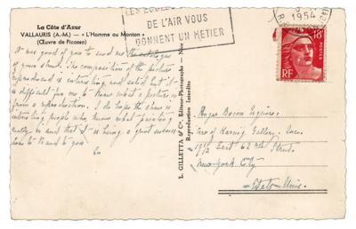 Lot #488 Alice B. Toklas Autograph Letter Signed - Image 1