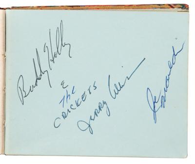 Lot #539 Buddy Holly and the Crickets Signatures from the Gaumont Theatre, England (1958)