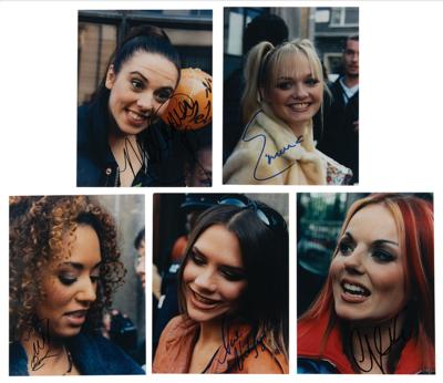 Lot #651 Spice Girls (5) Signed Candid Photographs - Image 1