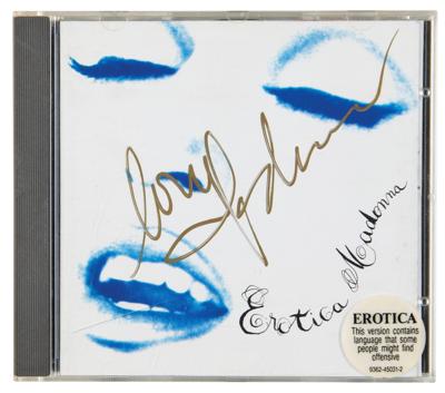 Lot #648 Madonna Signed CD