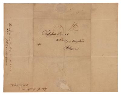 Lot #173 Peter Du Ponceau Autograph Letter Signed - Image 2