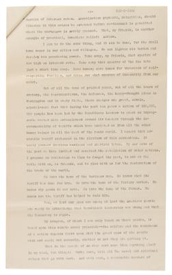 Lot #40 Franklin D. Roosevelt Signed Presidential Nomination Acceptance Speech (1932): "A new deal for the American people" - Image 11