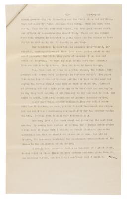 Lot #40 Franklin D. Roosevelt Signed Presidential Nomination Acceptance Speech (1932): "A new deal for the American people" - Image 12