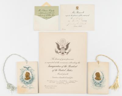Lot #85 William McKinley and Theodore Roosevelt Inauguration Ceremony and Inaugural Ball Programs - Image 2