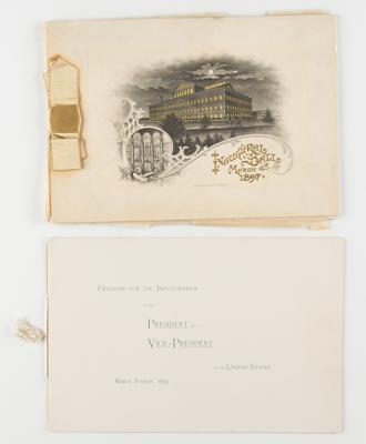 Lot #85 William McKinley and Theodore Roosevelt Inauguration Ceremony and Inaugural Ball Programs - Image 5