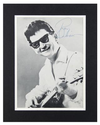 Lot #628 Roy Orbison Signed Photograph - Image 2