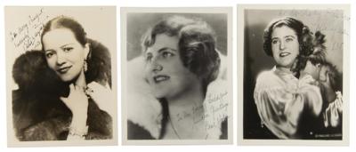 Lot #584 Female Opera Singers (9) Signed Photographs - Image 2