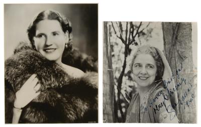 Lot #584 Female Opera Singers (9) Signed Photographs - Image 3