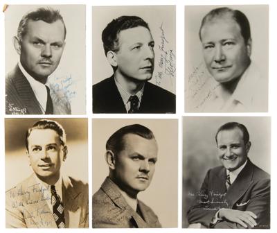 Lot #586 Male Opera Singers (8) Signed Photographs - Image 1